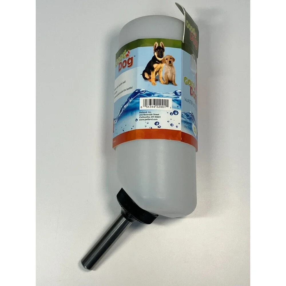 Good Dog Water Bottle Pet Dog Crate/Carriers Pens 32 Oz